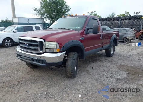 2004 Ford F-250 Xl/Xlt из США, поврежденный, VIN 1FTNF21L84EE03192